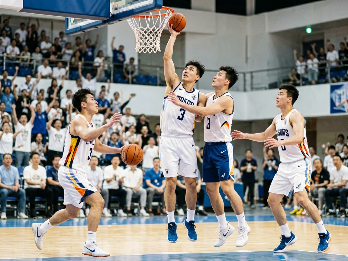本土球员赛场拼搏效率爆表